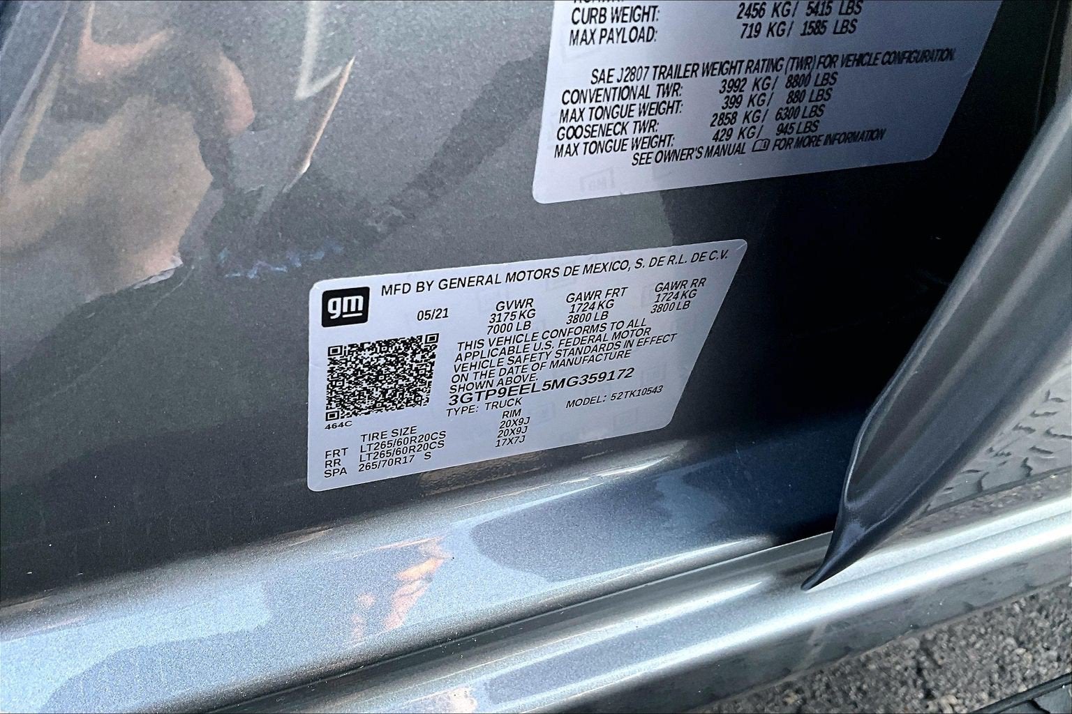 2021 GMC Sierra 1500 AT4