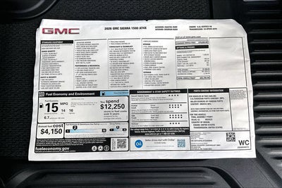 2026 GMC Sierra 1500 AT4X