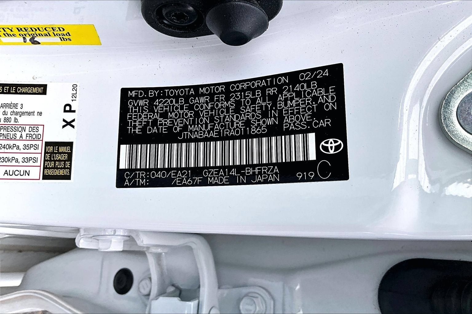 2024 Toyota GR Corolla Core